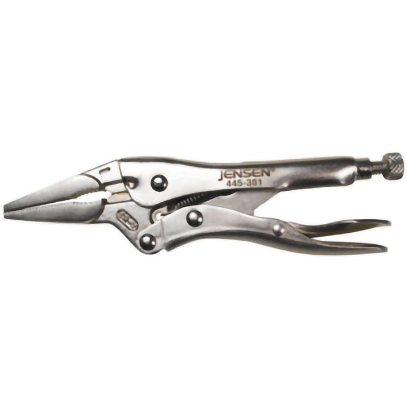 Pliers, OAL Nose, Locking, 6" OAL